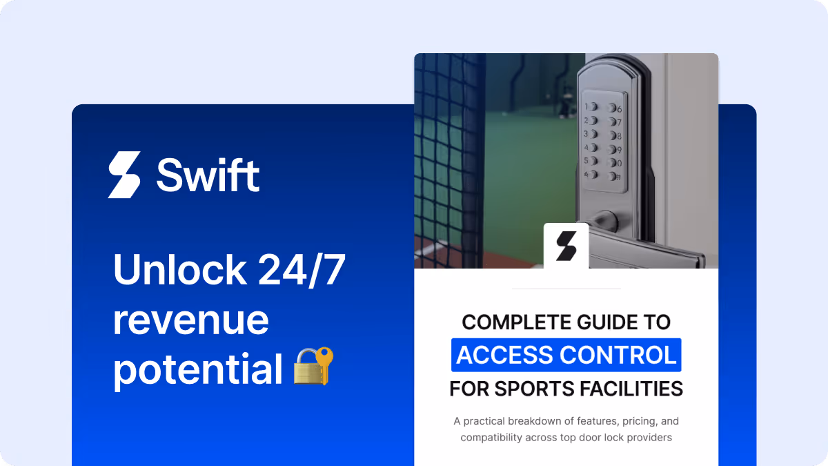 Swift sports facility access control guide